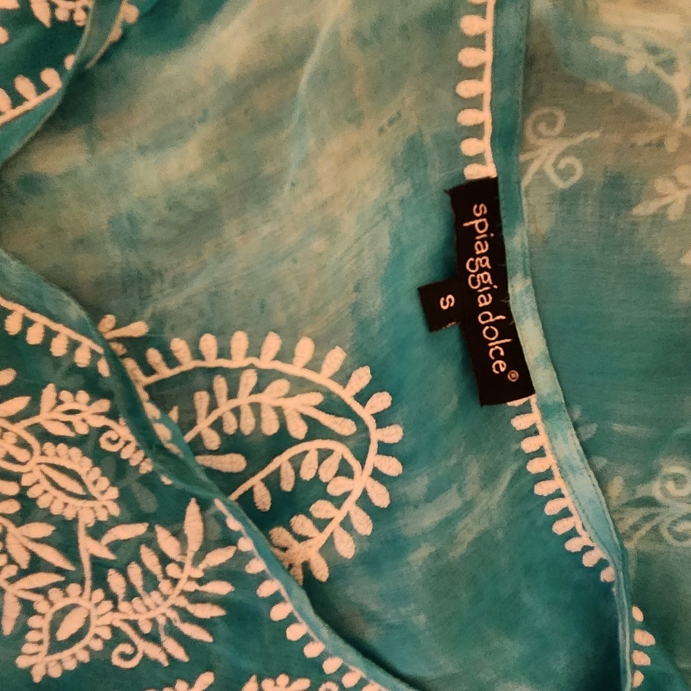 LOW START Beach Cover Up Spiaggia Dolce Small LIKE NEW - Picture 5 of 5